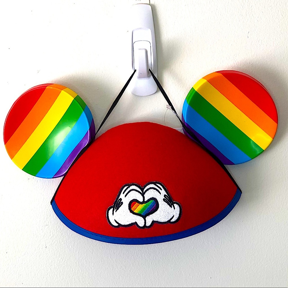 🌈Disney Rainbow Pride Mickey Mouse Ears Hat
